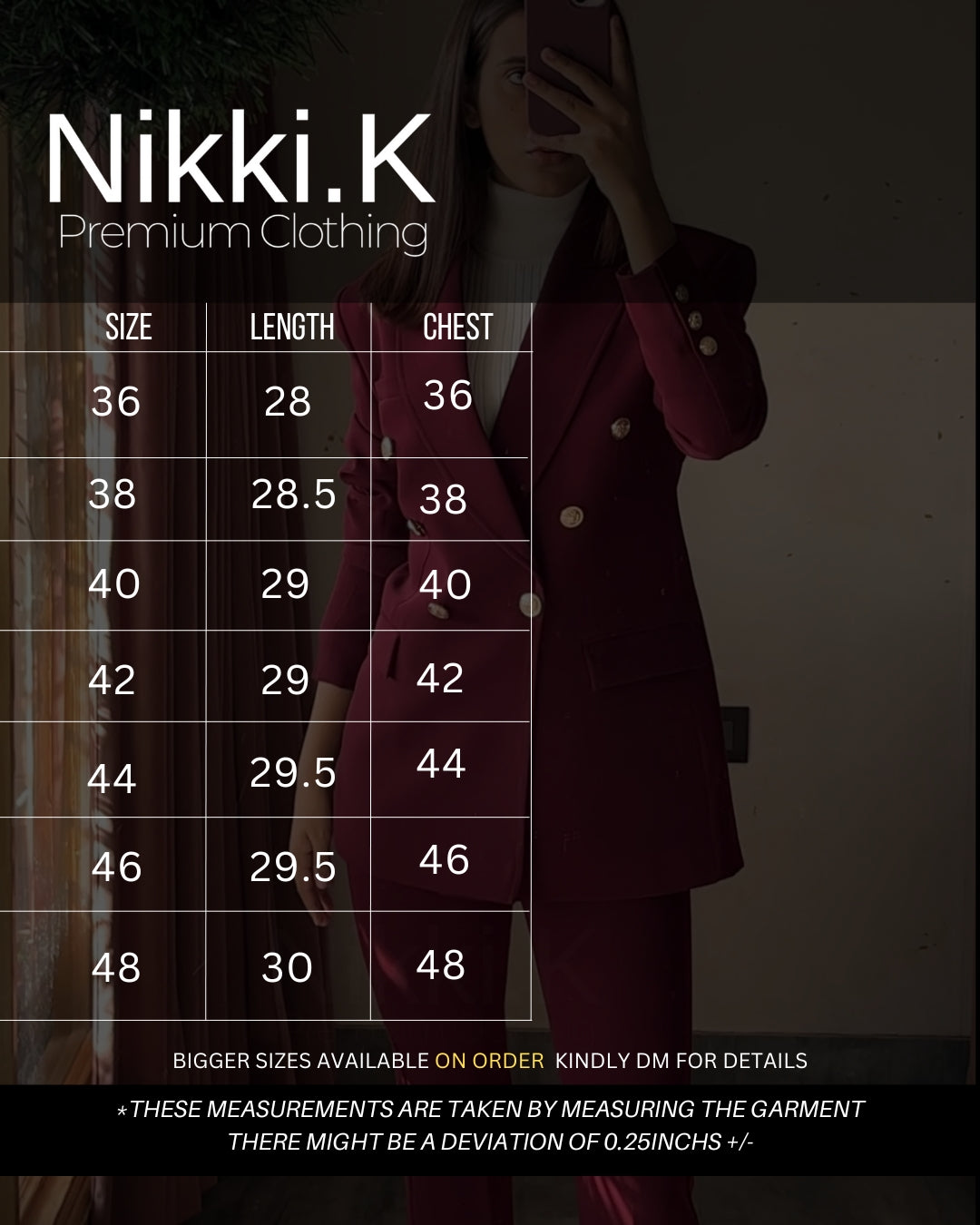 Limited Holiday Edition- Pant suit set with Blazer + Sculpted Trousers (Set of 2)