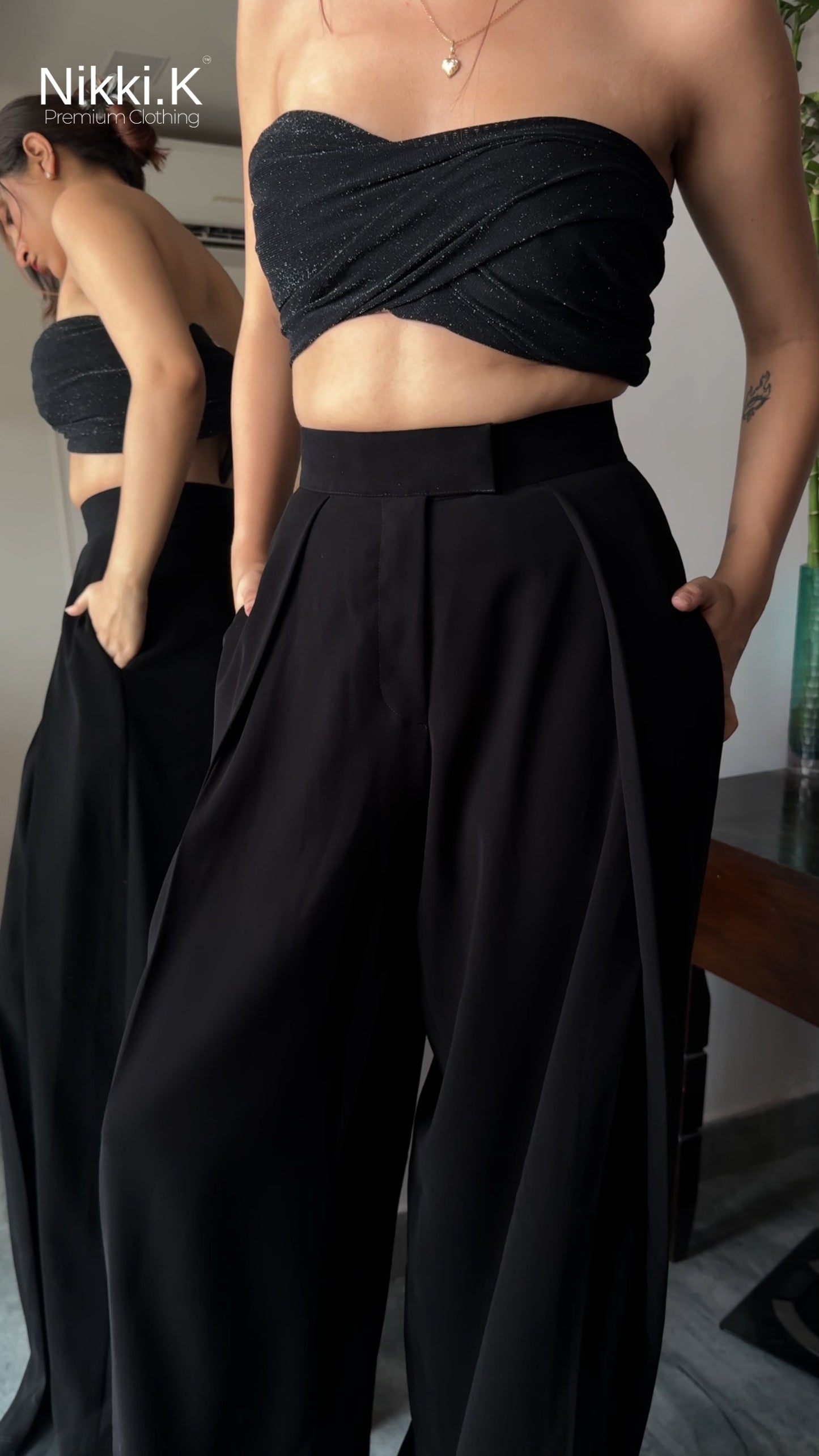 Samurai Trousers- Ultimate Black; Limited Edition