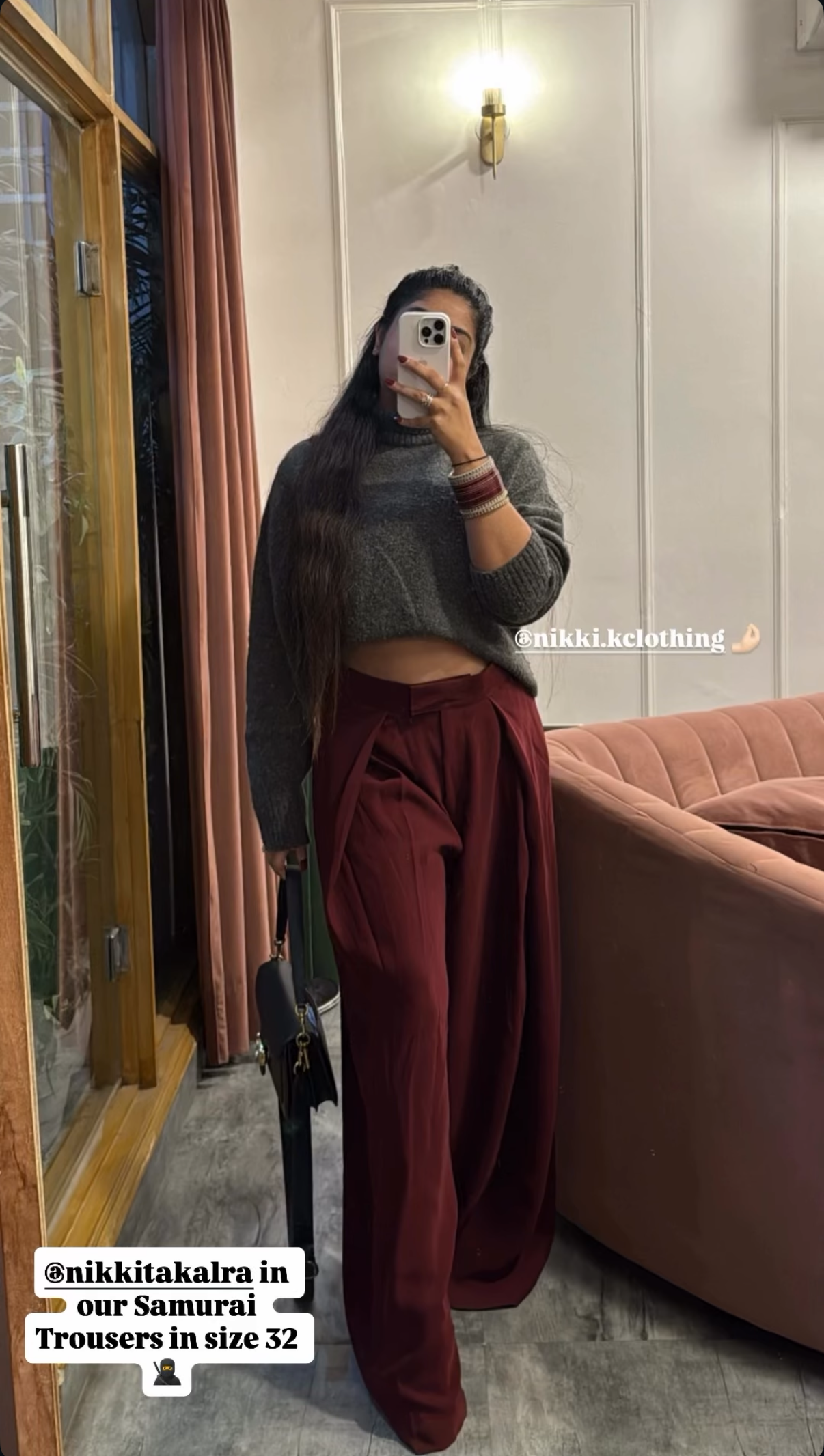 Samurai Trousers- Cherry Red; Limited Edition